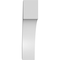 Ekena Millwork 5 1/2-in. W x 16-in. D x 24-in. H Westlake Architectural Grade PVC Knee Brace BRCP055X16X24WTL - alternate 6